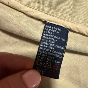 Tommy Hilfiger Tan Pea Coat with Classic Double-Breasted Design thumbnail 5