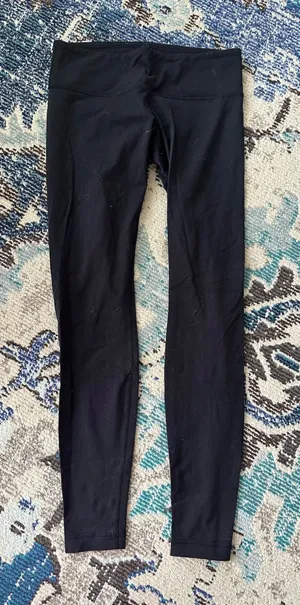 Lululemon Black Leggings Full-Length thumbnail 1