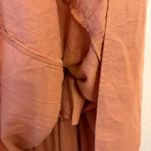 Abercrombie & Fitch Midi Dress Small Tall ST Cottagecore Smocked Tiered Pockets thumbnail 8