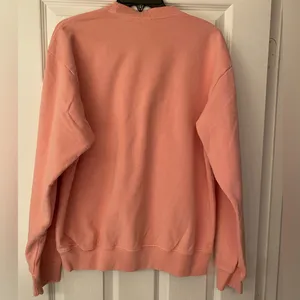Sporty & Rich Women’s & Men’s Pink Cotton Athletic Sweatshirt Size Small thumbnail 4