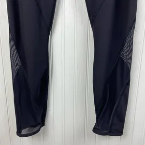 Lululemon All Meshed Up 7/8 Tight in Black Size 8 Athletic Running Leggings Mesh thumbnail 8