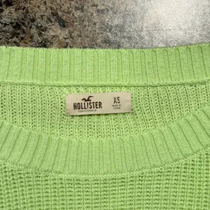 Hollister Sweater Y2K Preppy 90s Streetwear Indie Sleaze Casual Neon Green XS thumbnail 3
