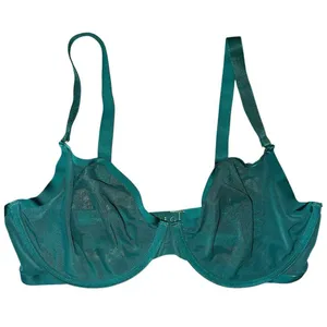 CUUP Women’s Size 36E Emerald Green The Plunge Bra thumbnail 1