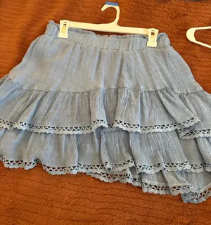 Ruffle Skort Blue Size M thumbnail 1