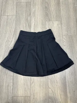 Abound Black Pleated Mini Skirt XXS Flared Classic thumbnail 6