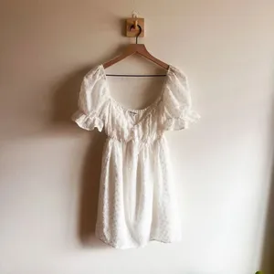Reformation Channa Eyelet Dress Size 2 thumbnail 3