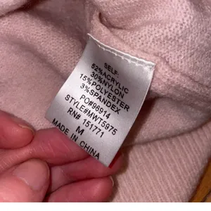 Le Lis soft pink "BRIDE" sweater size medium thumbnail 3