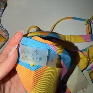 Aurielle Multicolor Striped Bikini Blue thumbnail 2
