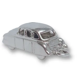 Vintage Sterling silver antique automobile car charm or Pendant thumbnail 5