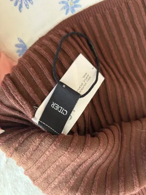 Cider Brown Crop Sweater thumbnail 3