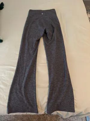 Lululemon Gray Flare Leggings thumbnail 6