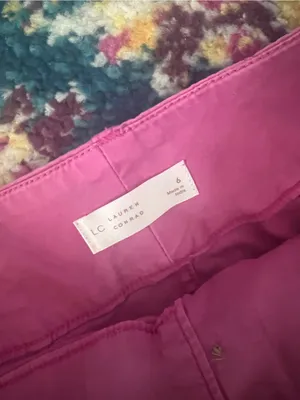 Lauren Conrad Pink Wide-Leg Women’s Jeans thumbnail 8