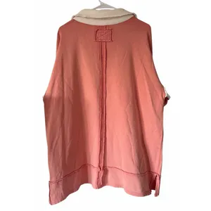 Free People We The Free Clean‎ Prep Polo Pink/Rose Women's Size Medium thumbnail 2