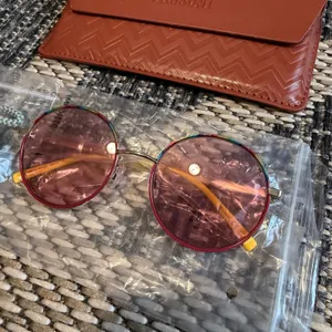 Missoni sunglasses Multicolor Metal Round Frame thumbnail 4