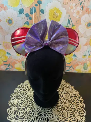 Handmade Sailor Mars  Disney Ears thumbnail 2