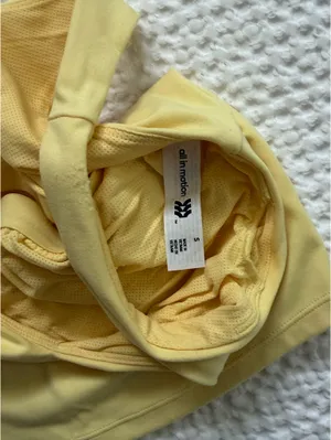 Target Yellow Active Crop Top thumbnail 3