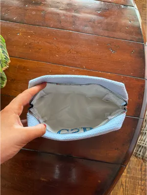 Bag with initials Blue thumbnail 2