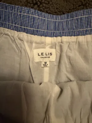 Gingham Shorts Blue Size M thumbnail 2