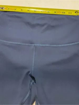 Lululemon Wunder Train High-Rise Crop 21" Regatta Blue Sz 8 thumbnail 4