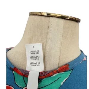 Rachel Pally Wildflower Long Sleeveless Caftan Floral Maxi Dress Blue Size Small thumbnail 9