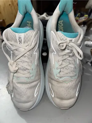 Hoka One Women's Clifton 10 White Running Sneakers Size 11 B thumbnail 4
