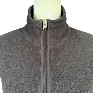GAP zip up sleeveless mock neck black stretchy vest with pockets women's XS thumbnail 5