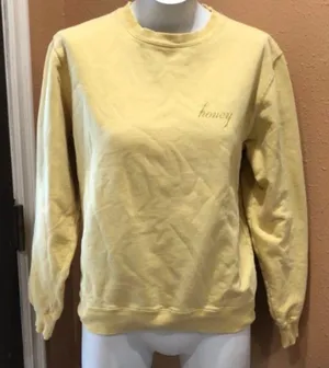 Brandy Melville Crewneck Honey thumbnail 3