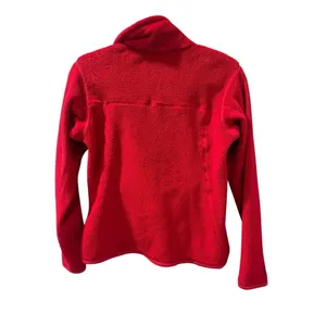 Patagonia Polartec Thermal Pro Long Sleeve Red Pullover Sweater Size Small Soft thumbnail 6