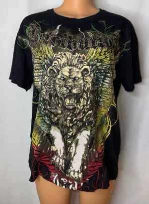 Streetwear graphic print t shirt thumbnail 1