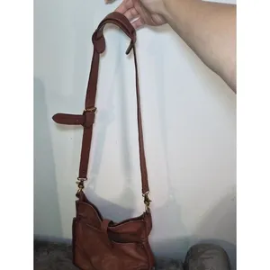 Frye Brown Leather Crossbody Bag thumbnail 16