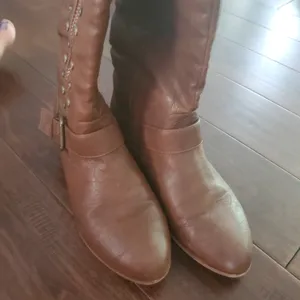 Not rated brown tall boots size 8 women's thumbnail 3