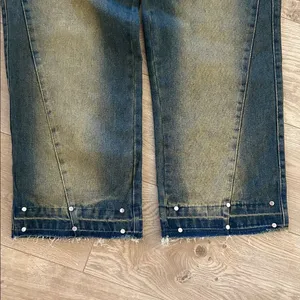 Aelfric Eden Faded Denim Stud Jeans, Size 27 NWT thumbnail 8