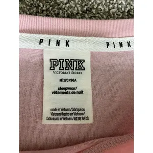 PINK Victoria’s Secret Light Pink Crewneck Tee Shirt Size M thumbnail 3