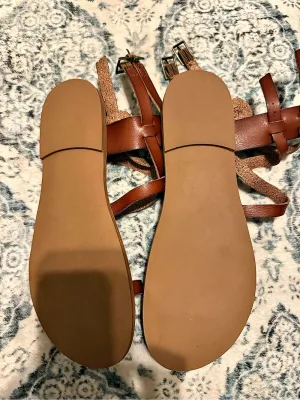 Seven Dials Strappy Sandals in Brown US 8.5 NWT thumbnail 2