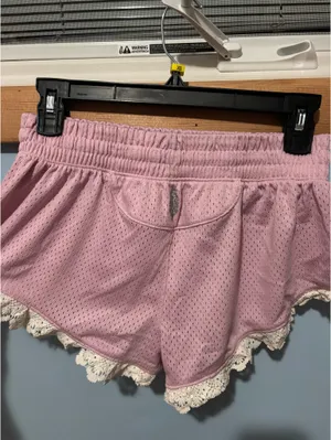 Free People Movement Tip Off Shorts Pink thumbnail 4