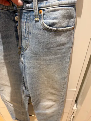 LEVI Light Blue Women’s Denim Jeans - Size 25 thumbnail 4