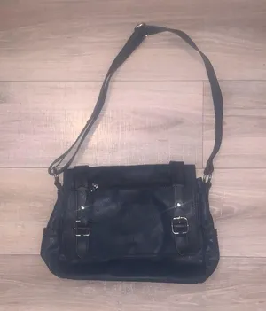 Relic Navy Blue Double Buckle Shoulder Bag thumbnail 1