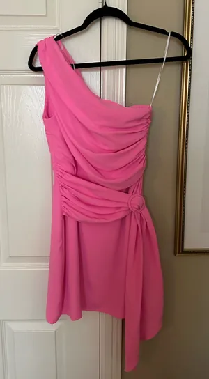 Amanda Uprichard Dress Mini Pink thumbnail 1