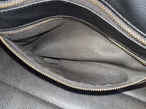 MERSI "Maddie" Multi-Zipper Vegan Leather Crossbody Bag thumbnail 5