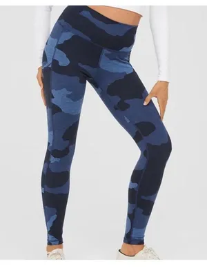 Aerie Move Chill Play Camo Leggings Size Medium Short thumbnail 1