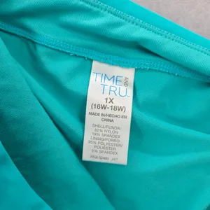 Time and‎ Tru Blue Shorts Pants Swimwear Plus 16W-18W 1X thumbnail 4