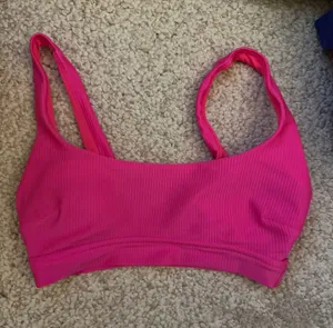 Aerie Scoop Bikini Top Wide pink thumbnail 1