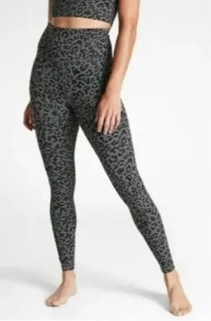 Athleta Leopard Elation Ultra High Rise‎ Tights Leggings Sz XS thumbnail 1