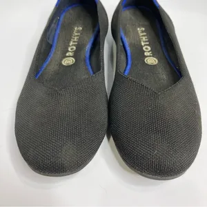 Rothy’s‎ black round toe flats ballet flats size 11.5 thumbnail 2