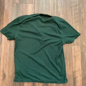 Vuori Ribbed Short Sleeve Polo Shirt Green Button Front Stretch Large L Active thumbnail 4