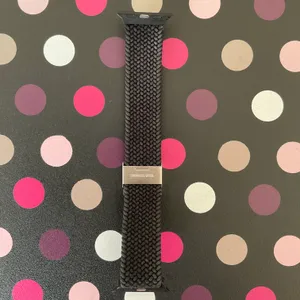 Apple Watch Black Braided Nylon Band thumbnail 4