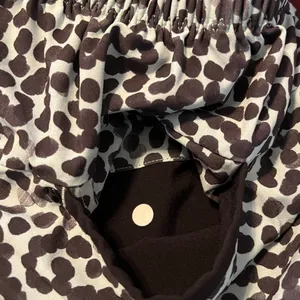 Lululemon Leopard Print Women's Shorts thumbnail 3
