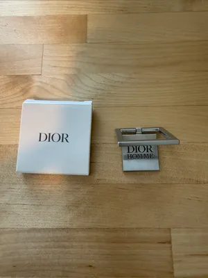 Christian Dior Homme Silver Cell Phone Ring Holder NIB Luxury Designer Tech Accessory thumbnail 3