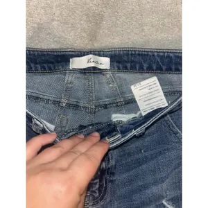 Kancan‎ Jeans Women's 5 / 26 Blue Skinny Frayed Hem Distressed thumbnail 3