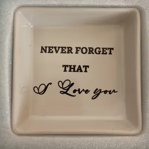 Breezy Valley To My Wife Ceramic Box & I Love You Heart Necklace In Gift Box NWT thumbnail 8